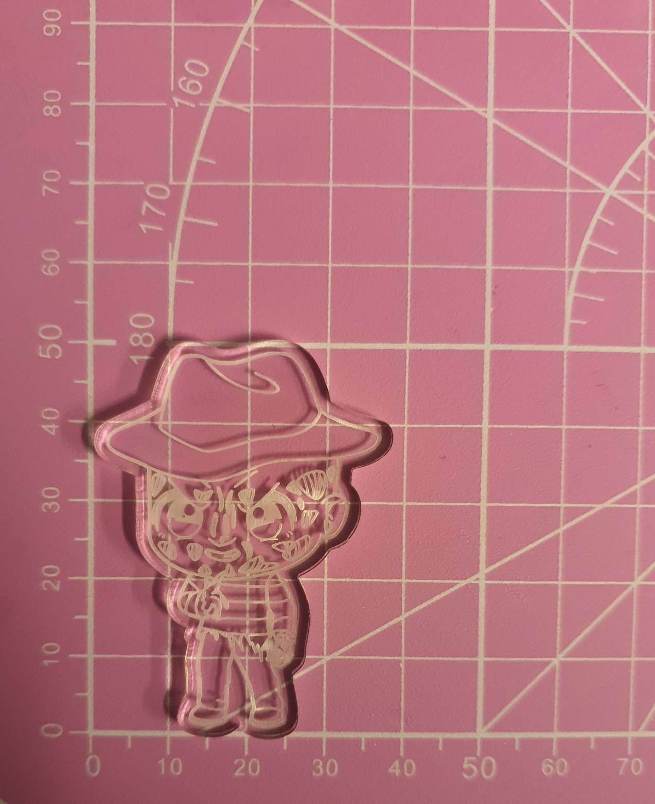 2 inch Fred Silicone Mould