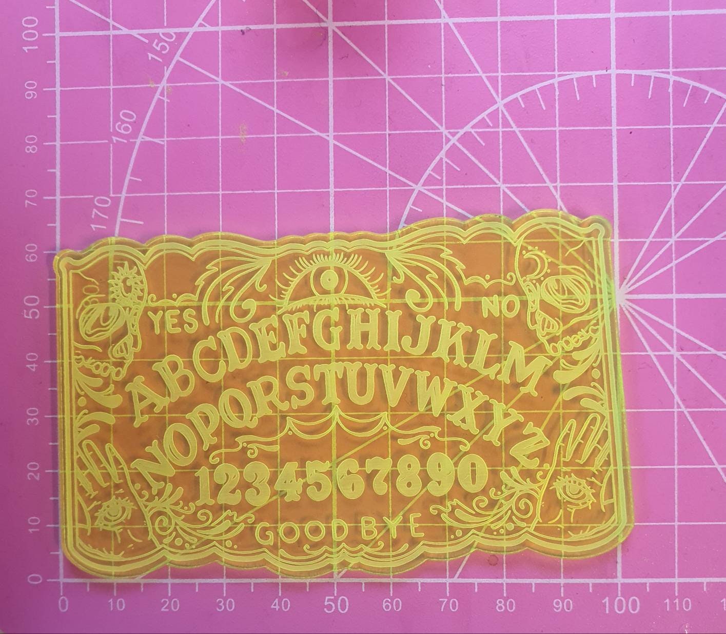 Eye Ouija Board Silicone Mould