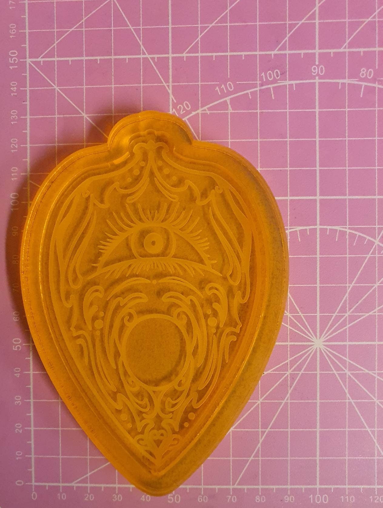 5 inch Eye Planchette Tray Silicone Mould