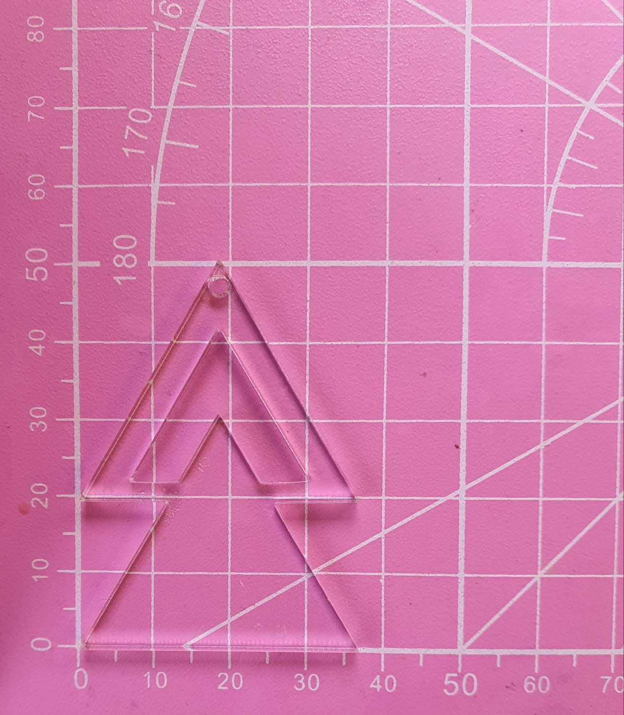 2 inch Triangle Earrings Silicone Moulds