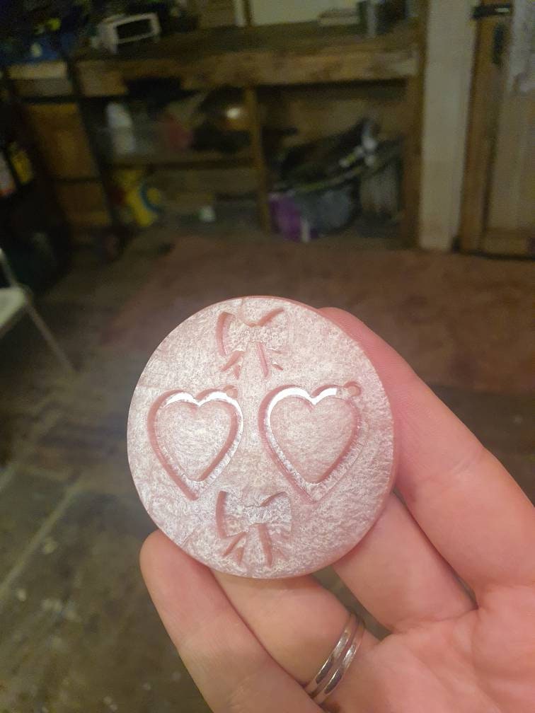 Hearts And Bows Silicone Mould
