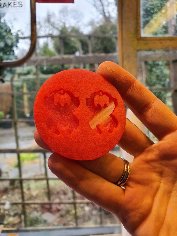 1.1 inch Spiders Silicone Mould