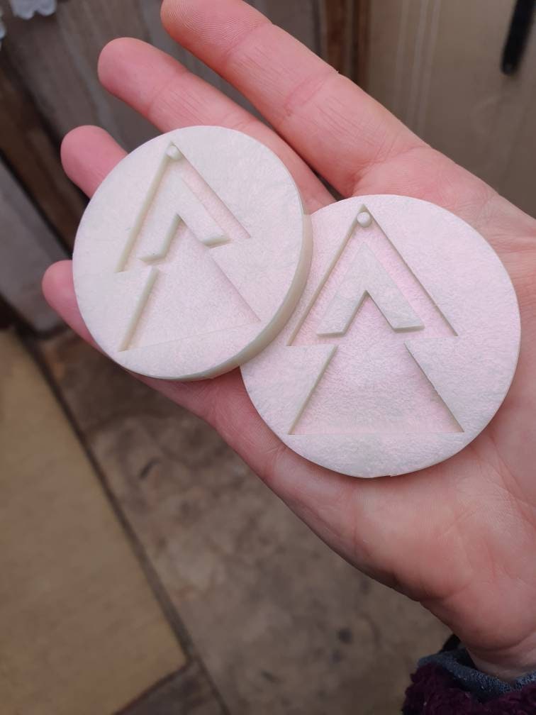 2 inch Triangle Earrings Silicone Moulds