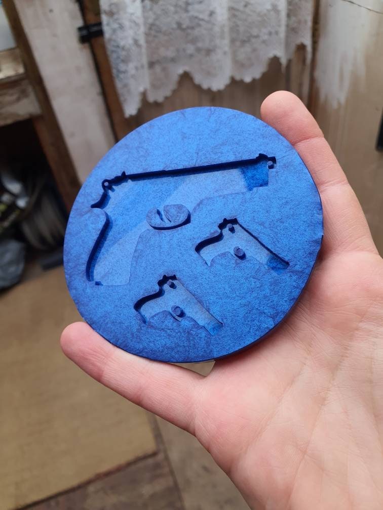 Little & Large Guns Silicone Mould