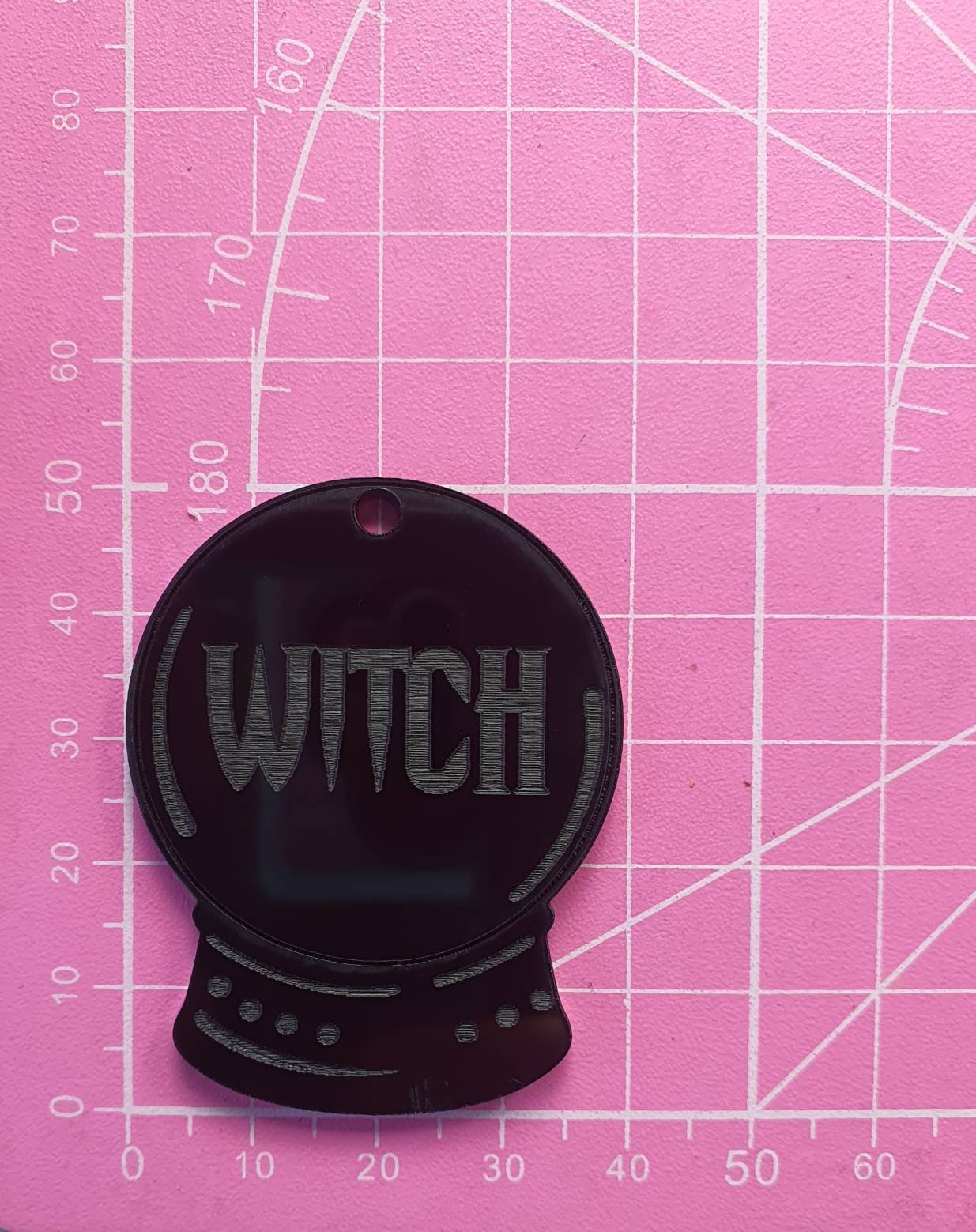 Witch Crystal Ball Silicone Mould
