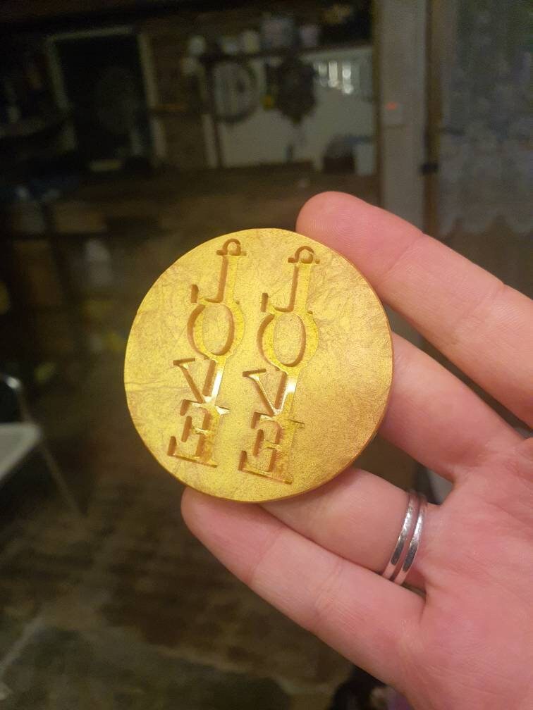 Love Earrings Silicone Mould