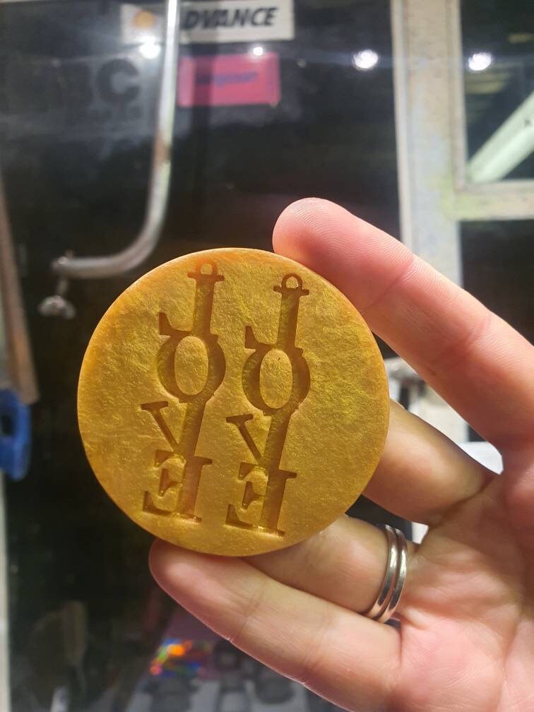 Love Earrings Silicone Mould