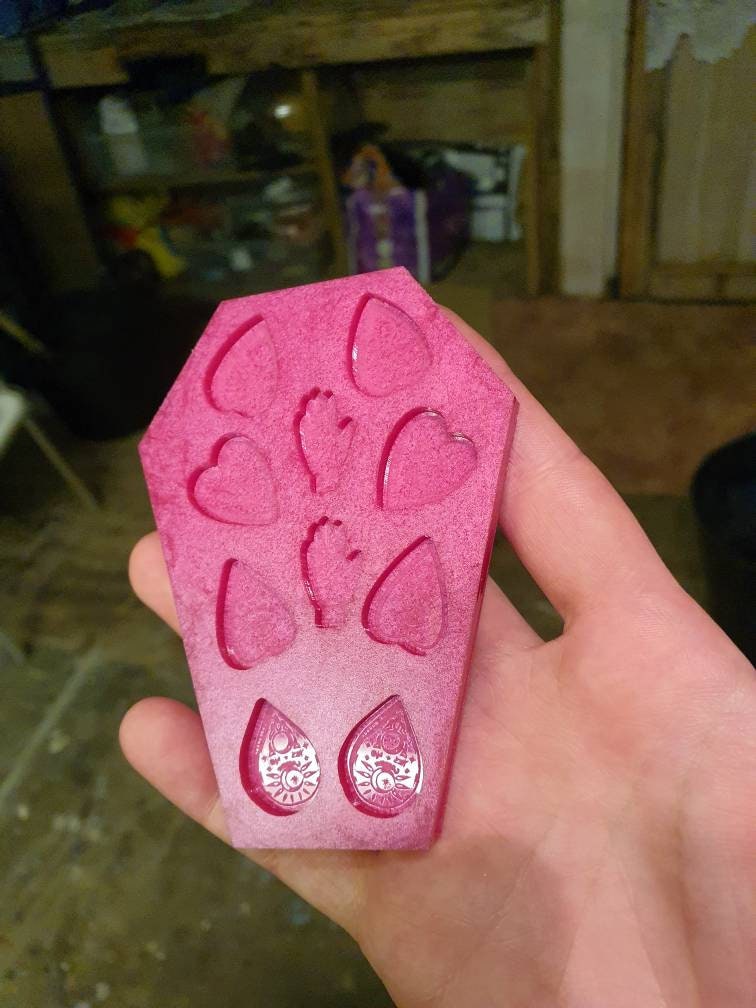 Cute Planchette Pallette Silicone Mould