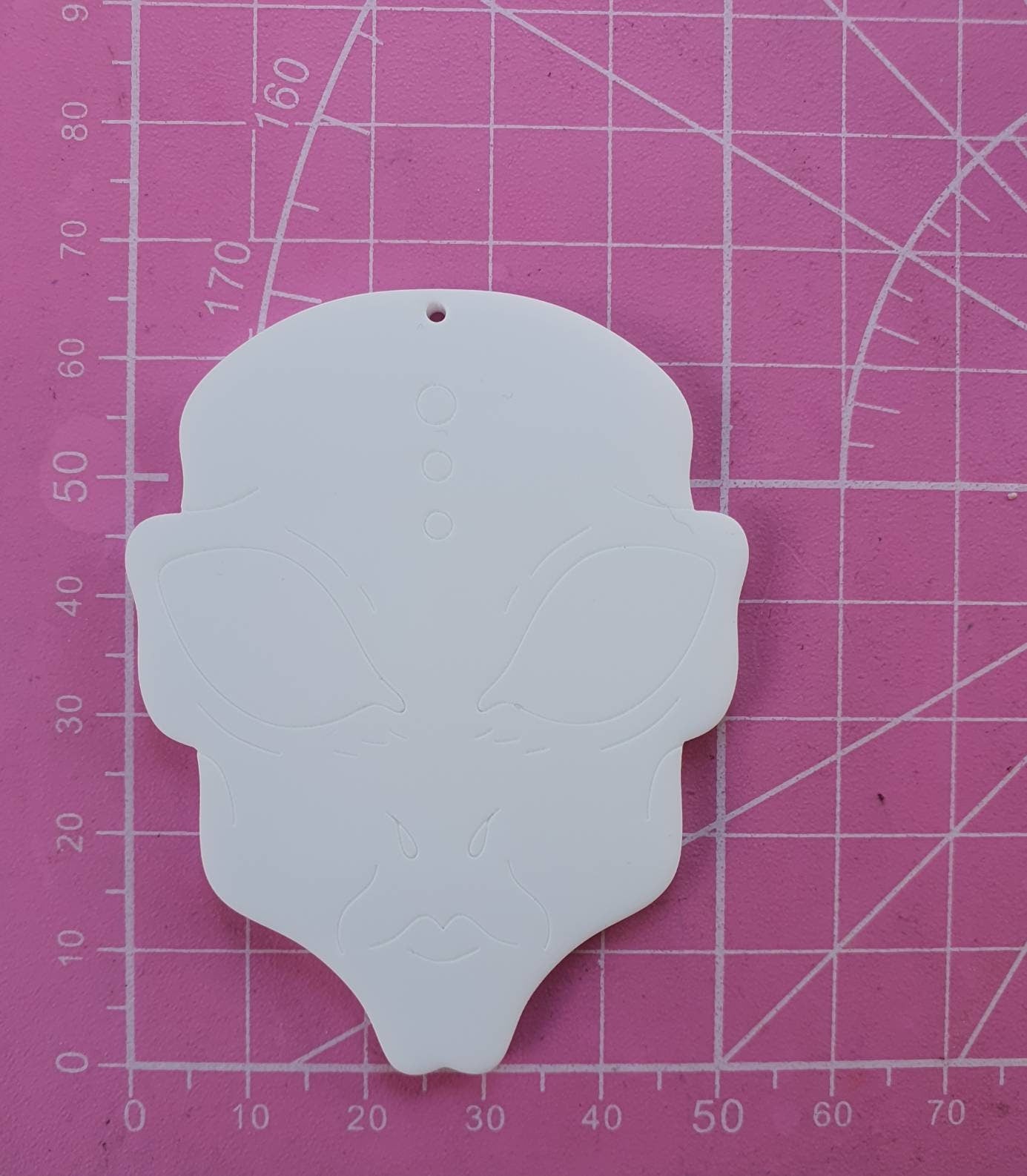 Large Alien Head Silicone Mould