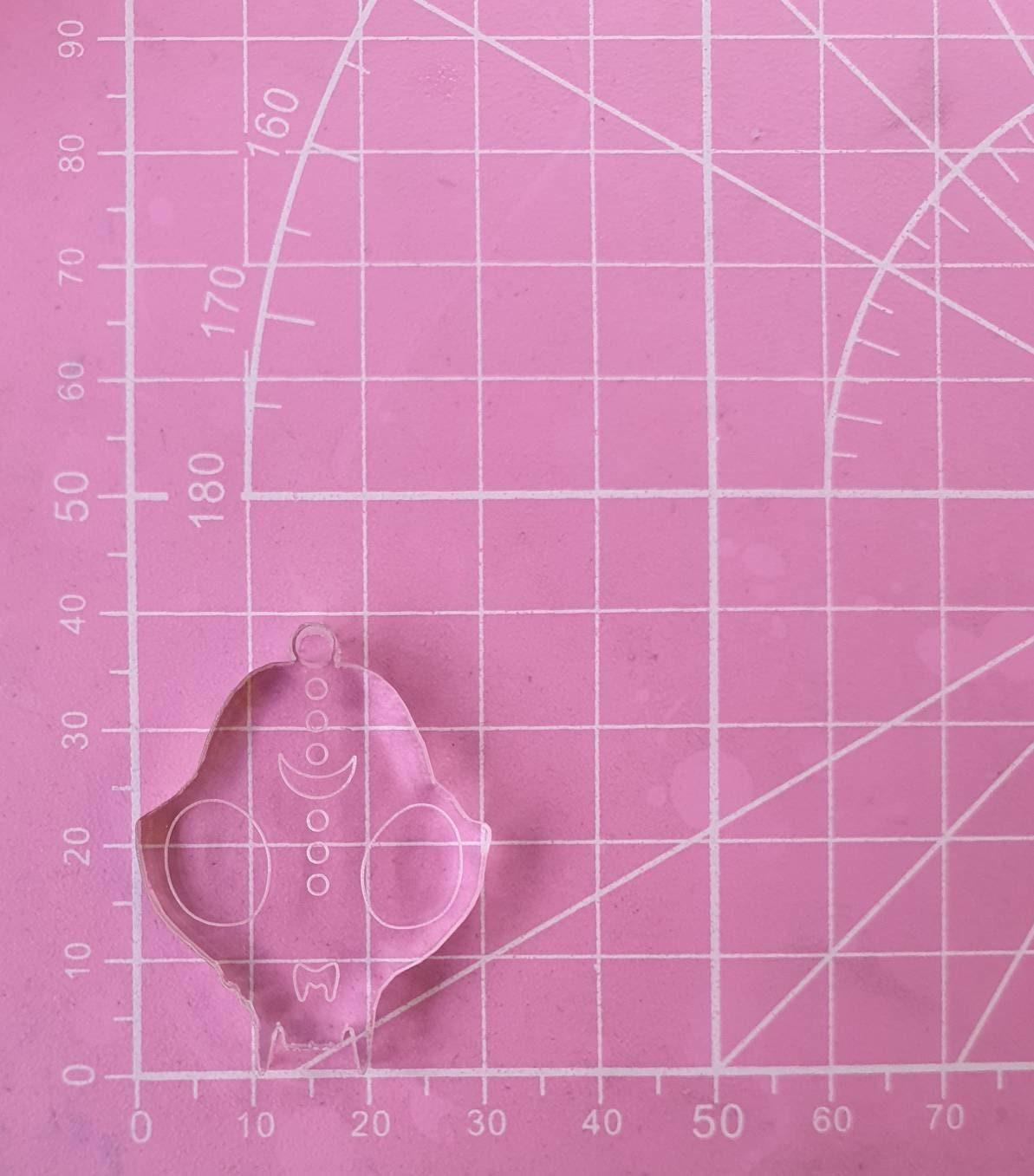 1.5 inch Cat Skulls Silicone Mould