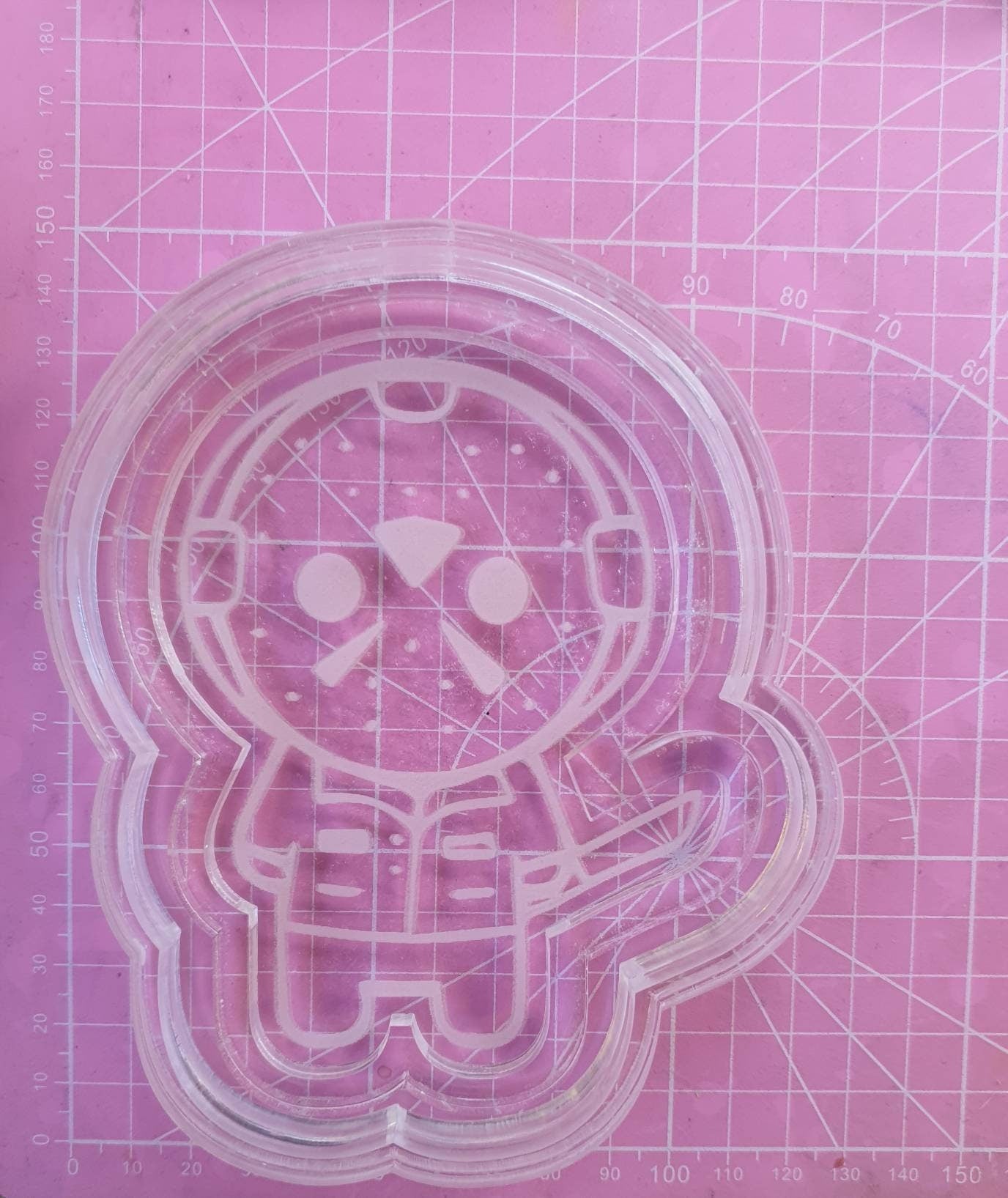 5 inch Hockey Tray Silicone Mould