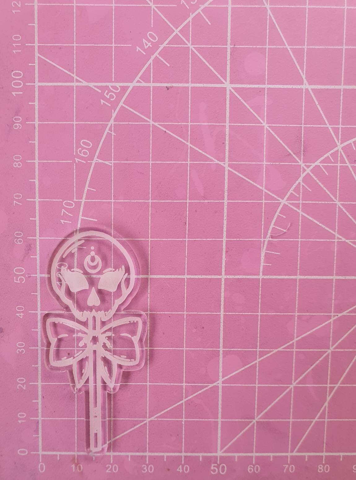 2.5 Skull Lollipops Silicone Mould