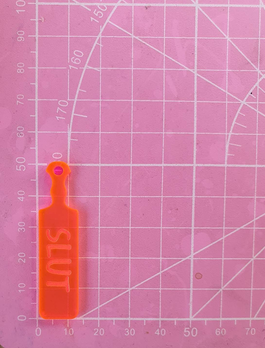 2 inch S*ut Paddles Silicone Mould