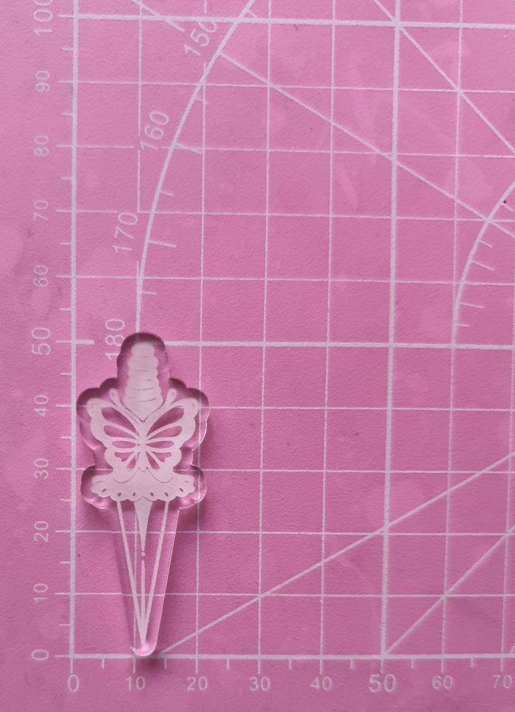 2 inch Butterfly Daggers Silicone Mould