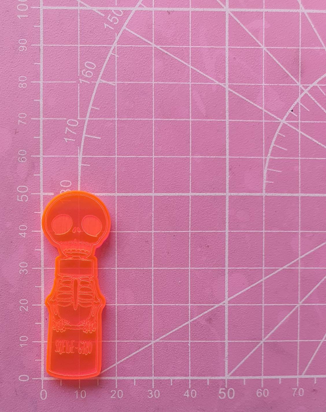 2 inch Skele-Gro Skeleton Bottles Silicone Mould
