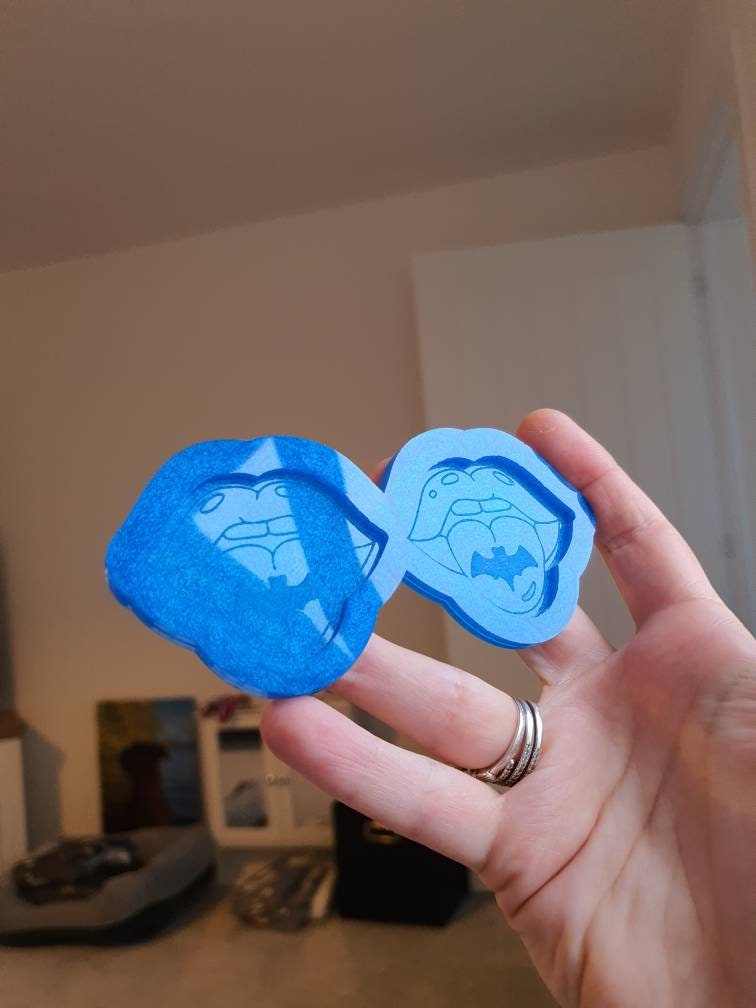2 inch Bat Tongues Silicone Mould