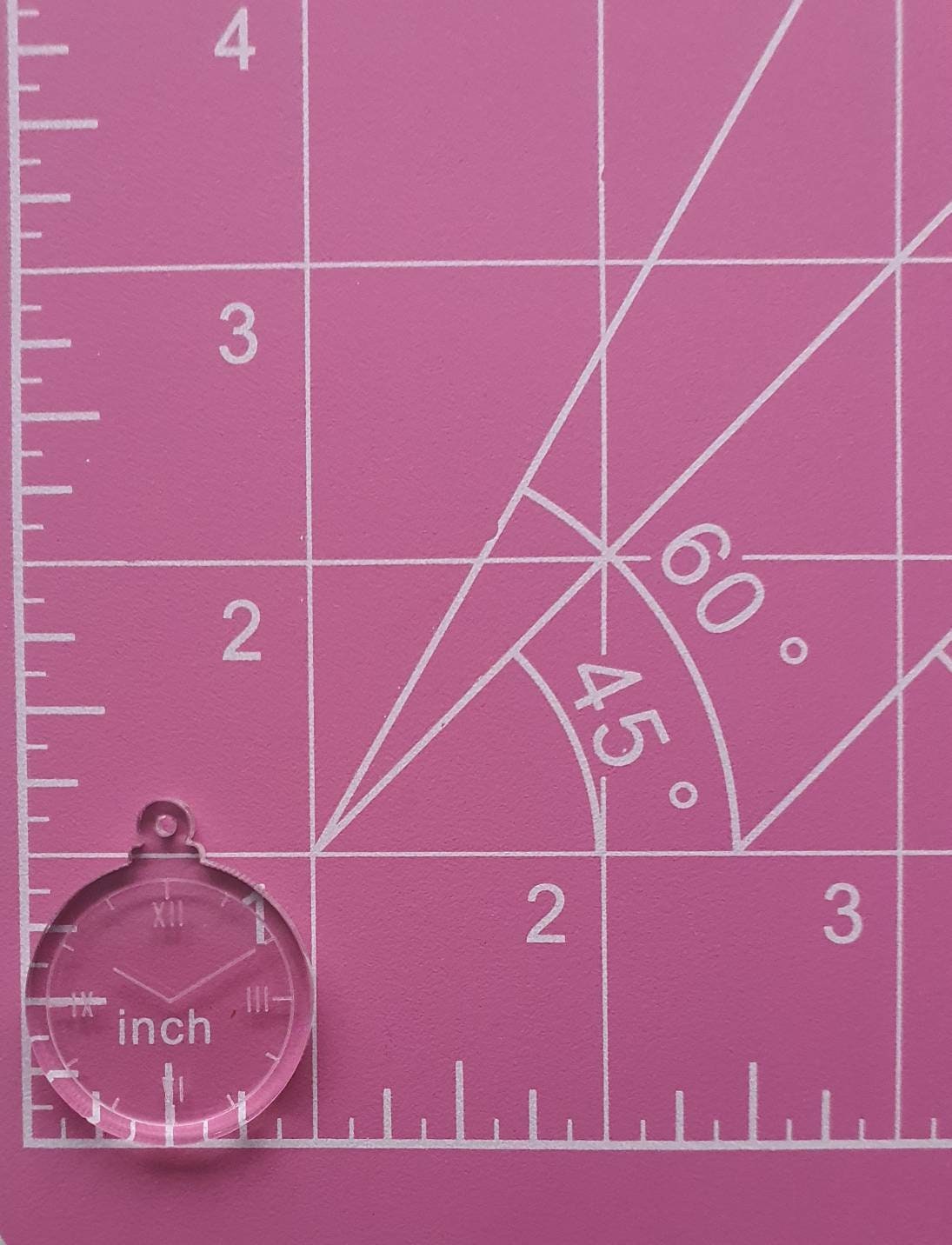 1.1 inch Pocket Watches Silicone Mould