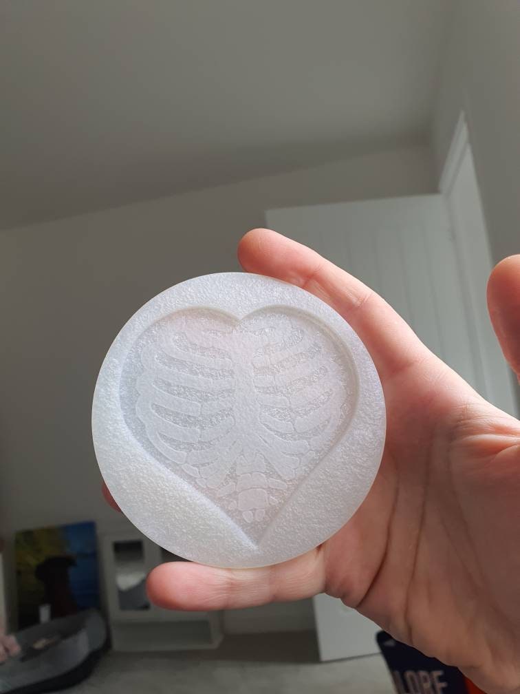 Ribcage Heart Silicone Mould
