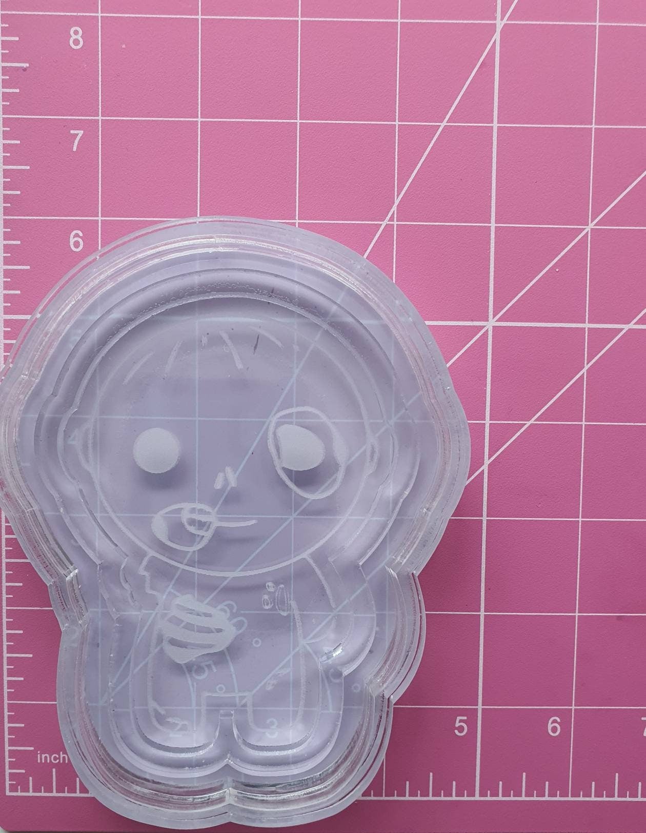 5 inch Zombie Tray Silicone Mould