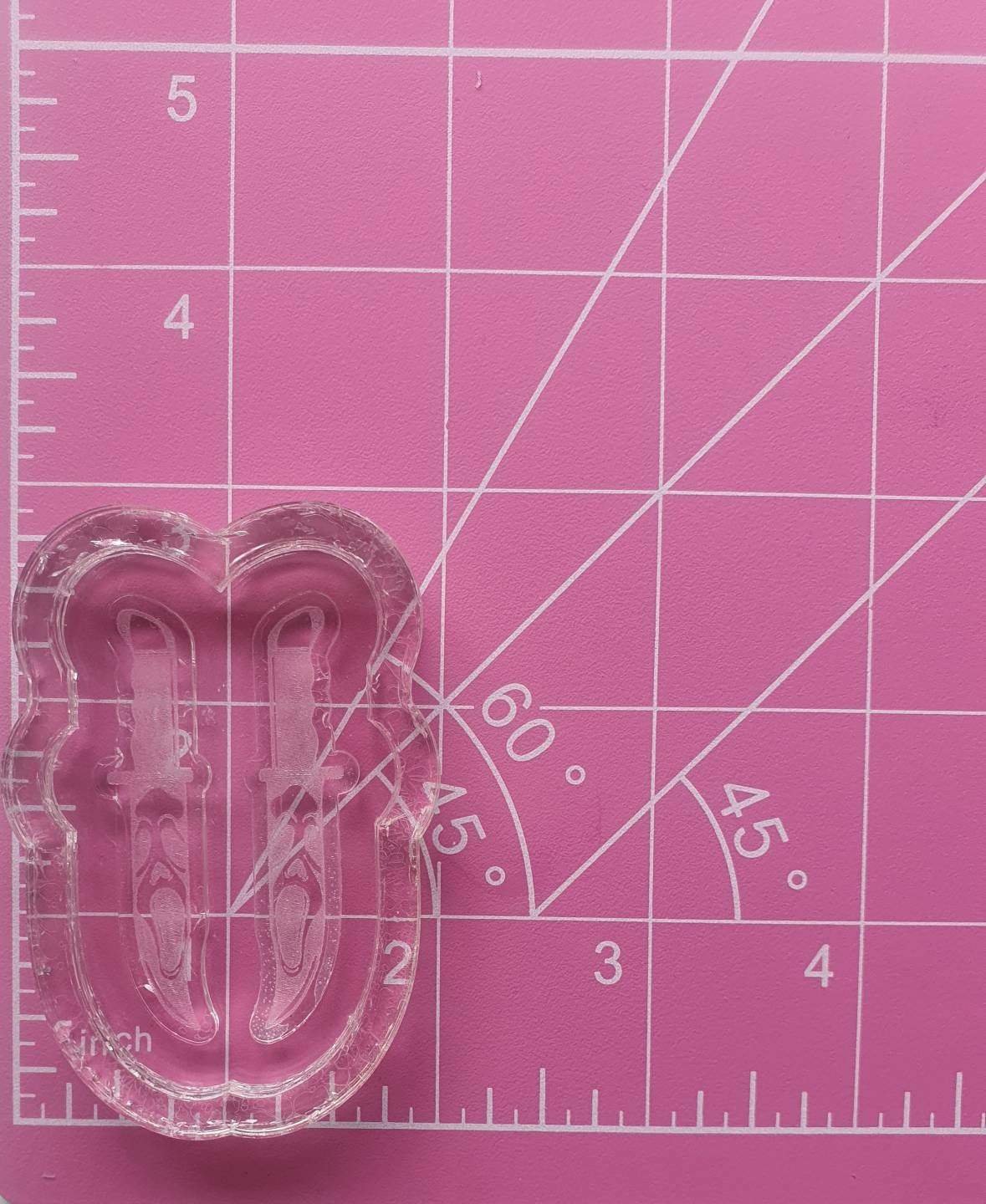 2 inch Ghost Knifes Silicone Mould