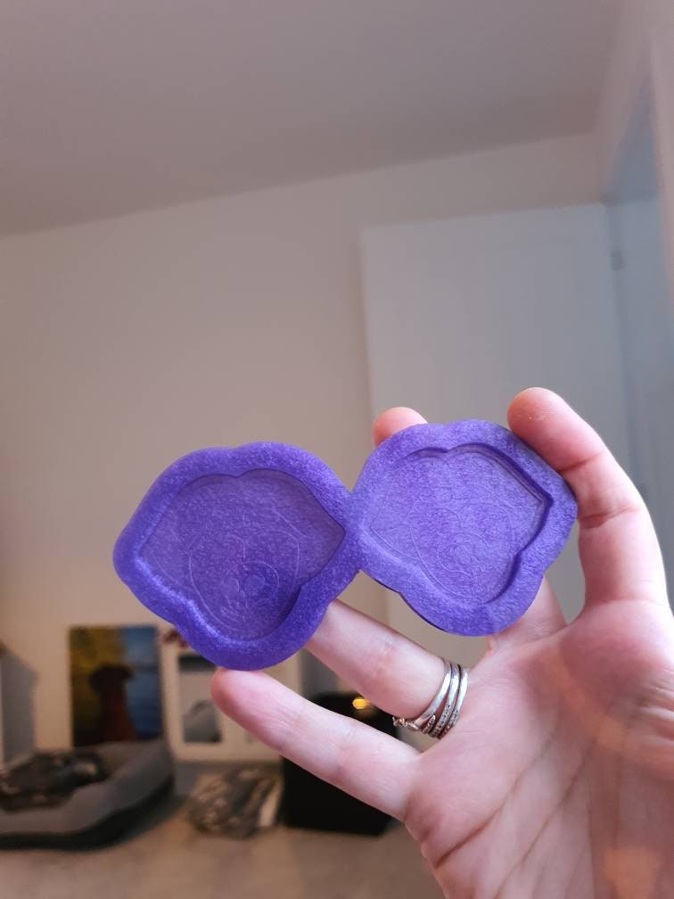 2 inch Skull Tongues Silicone Mould