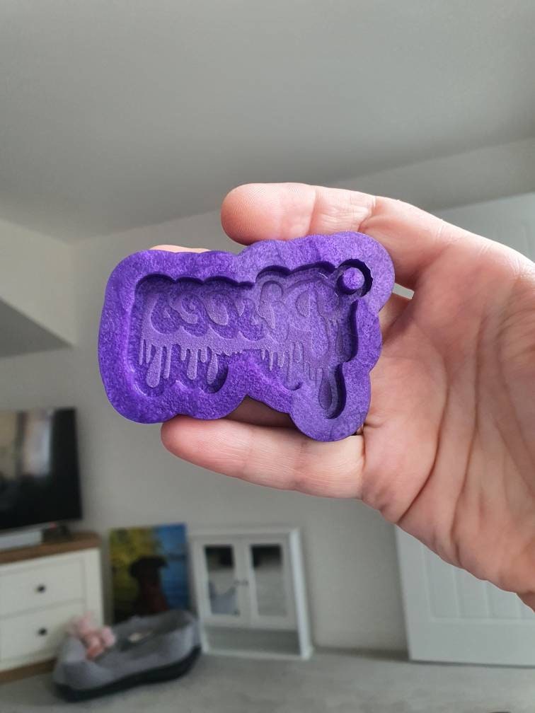 Dripping Pisces Keyring Silicone Mould