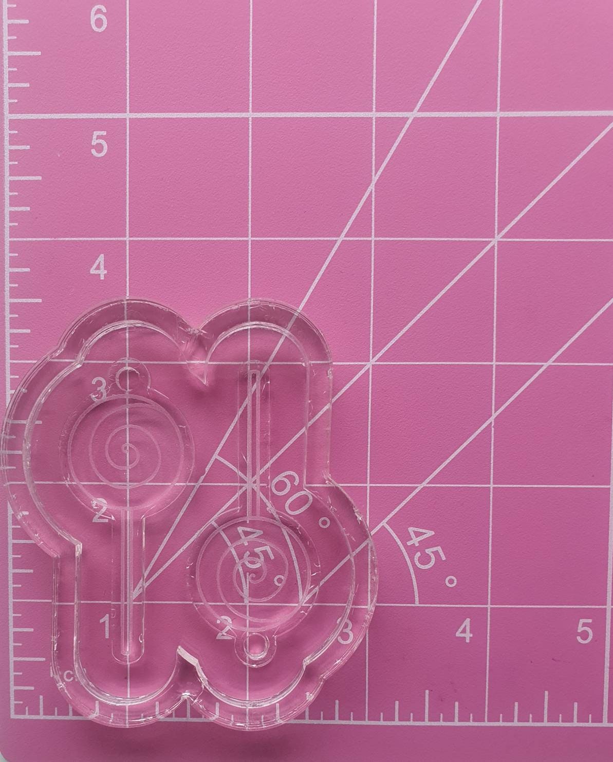 2.5 inch Spiral Lollipops Silicone Mould