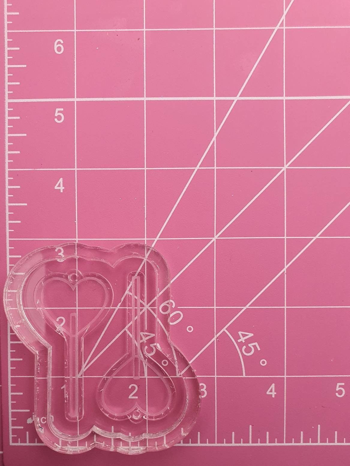 2 inch Heart Lollipops Silicone Mould