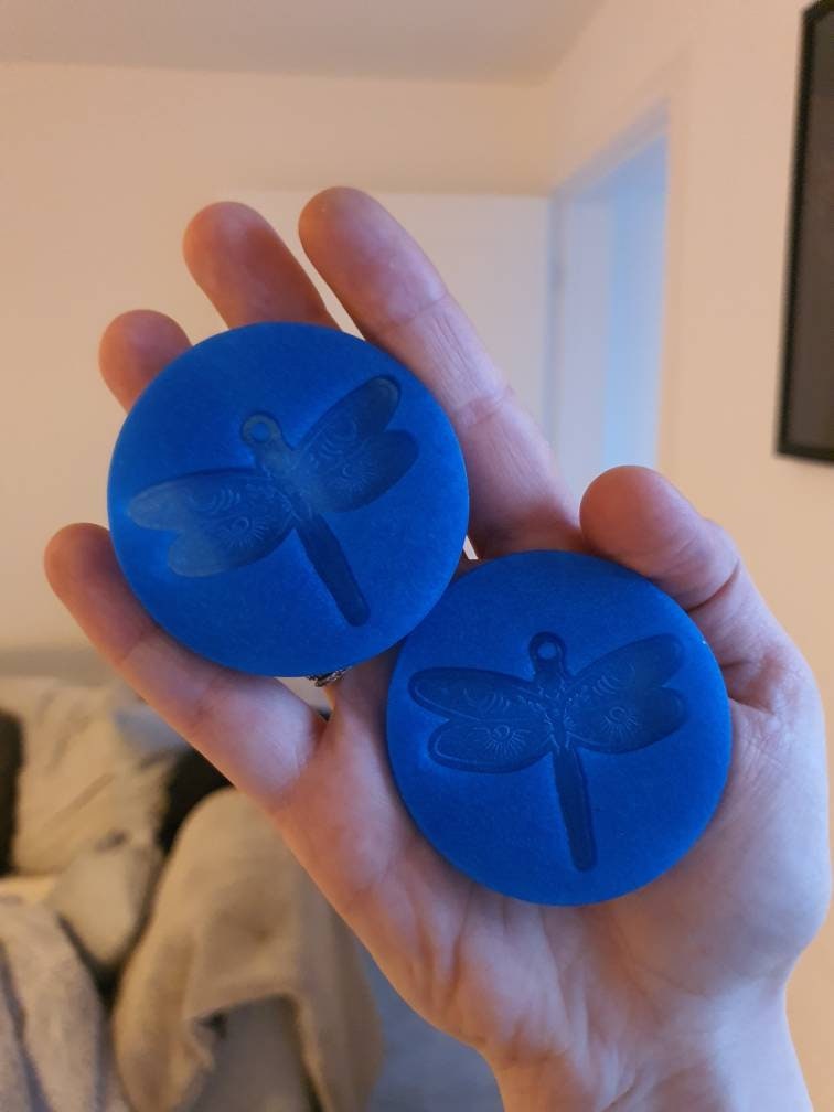 2 inch Moon Dragonfly Silicone Moulds