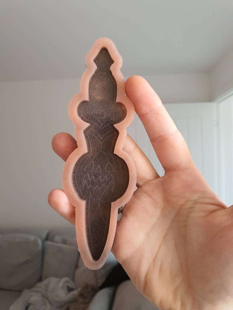 6 inch Pumpkin Dagger Silicone Mould