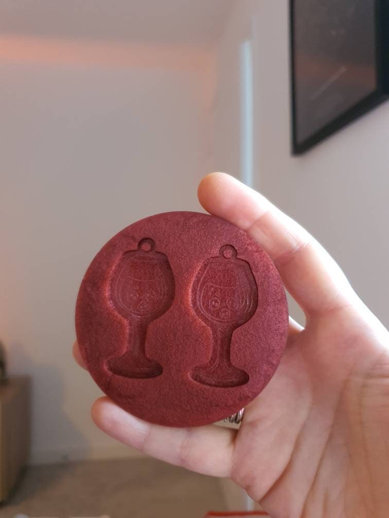2 inch Skull Wine Glasses Silicone Mould