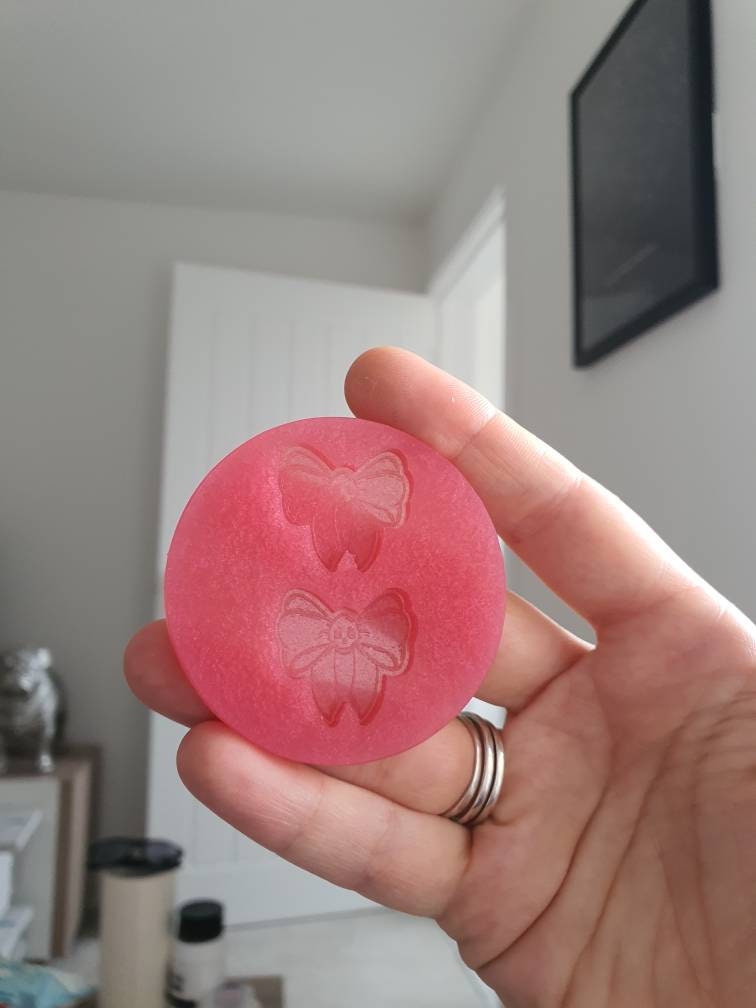 1 inch Skull Bows Silicone Mould