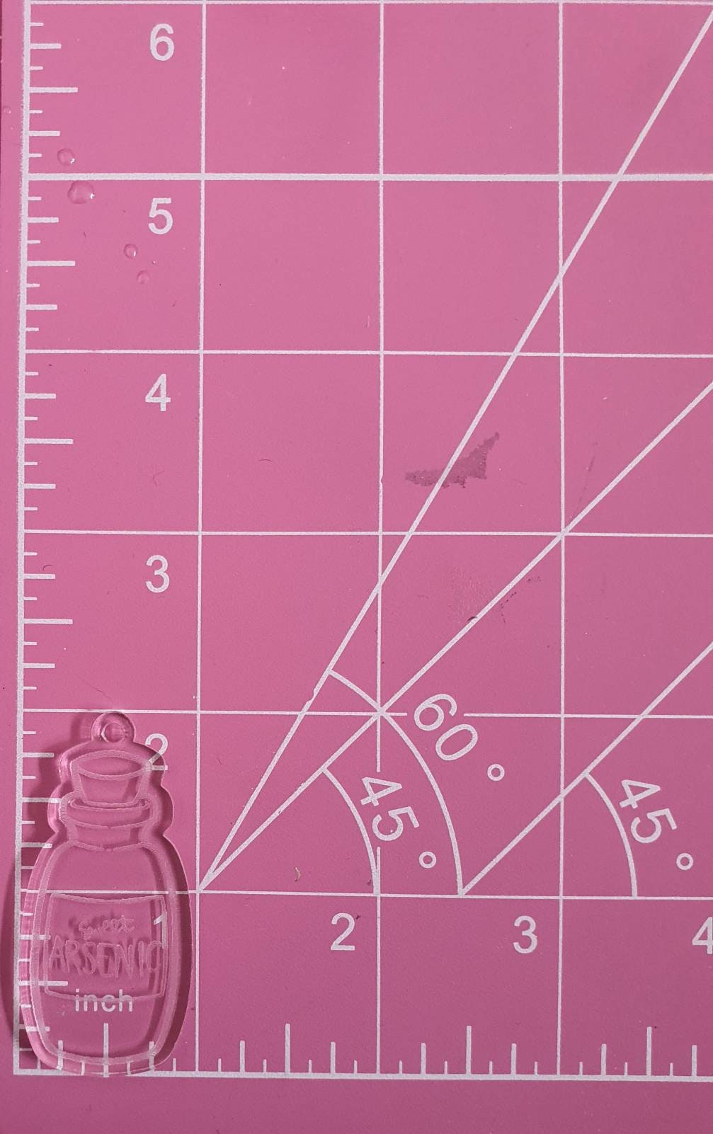 2 inch Sweet Arsenic Bottles Silicone Mould