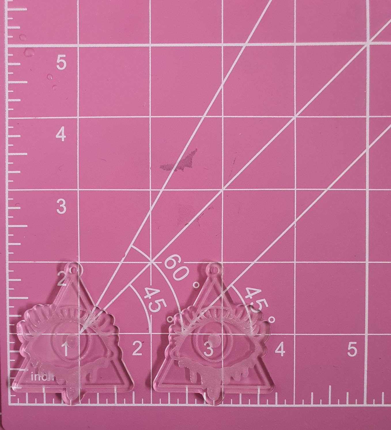 2 inch All Seeing Eye Silicone Moulds