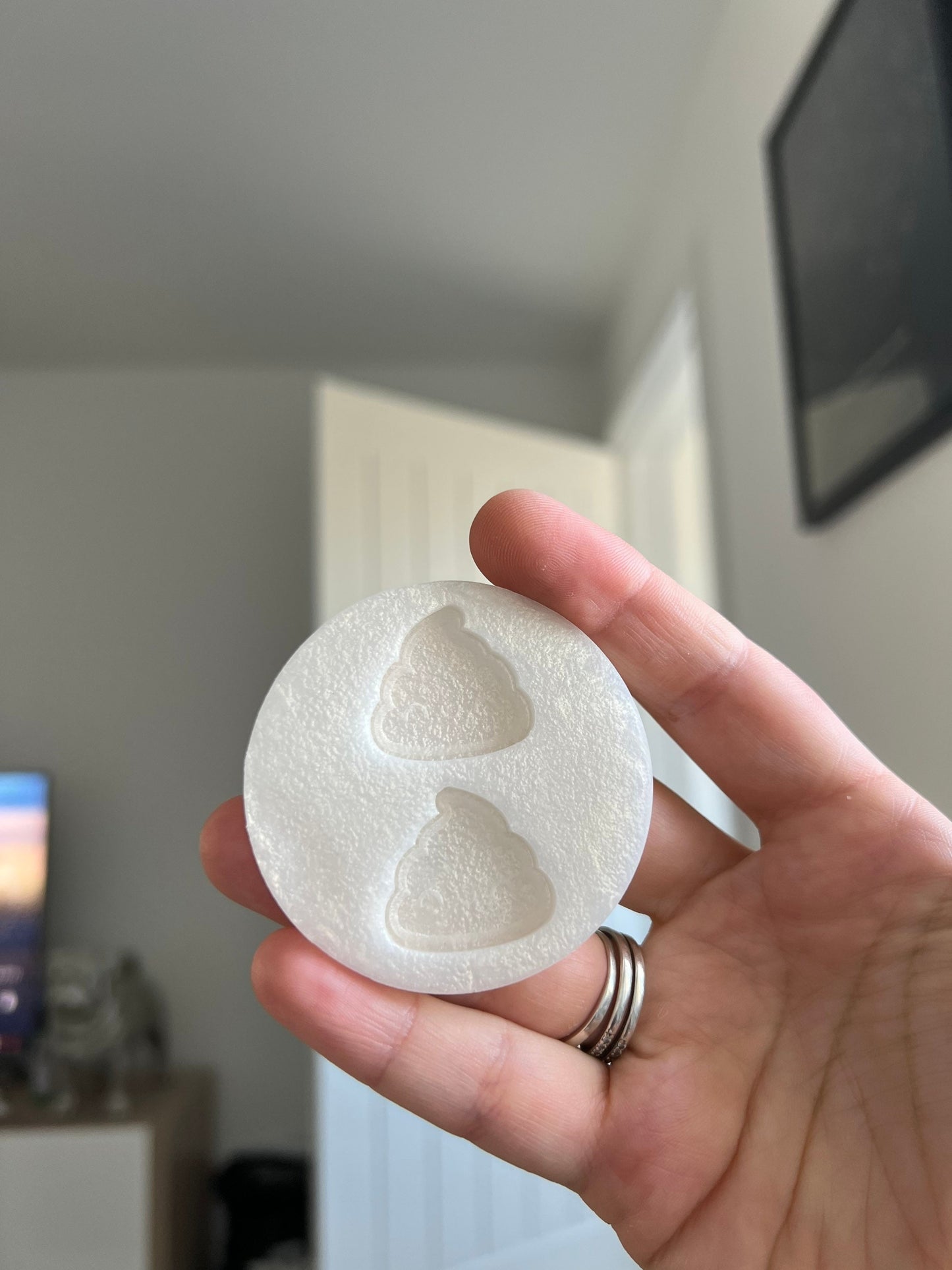 1 inch Kawaii Cream Blobs Silicone Mould