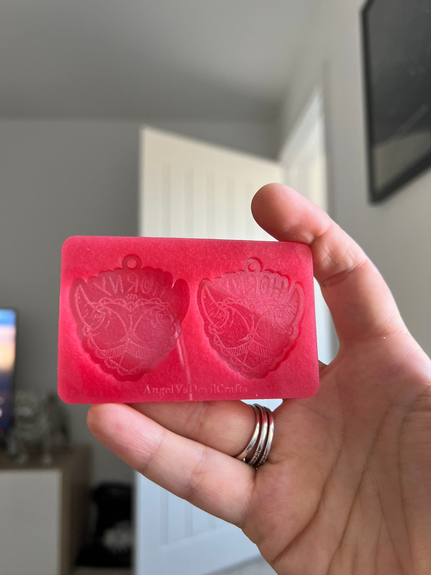 1.5 inch Rude Horny A** Butts Silicone Mould
