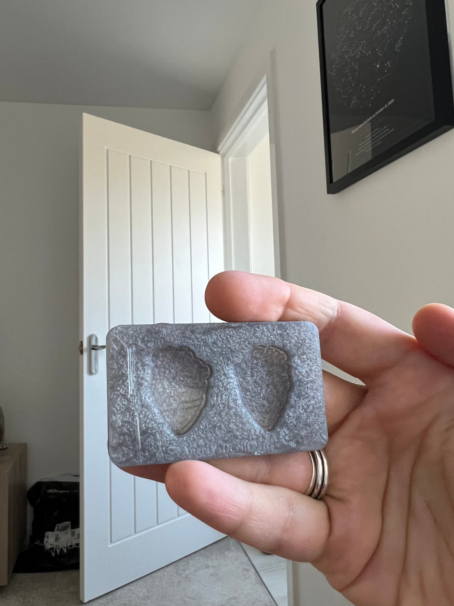 1 inch Rude Anatomical Ball Gag Hearts Silicone Mould