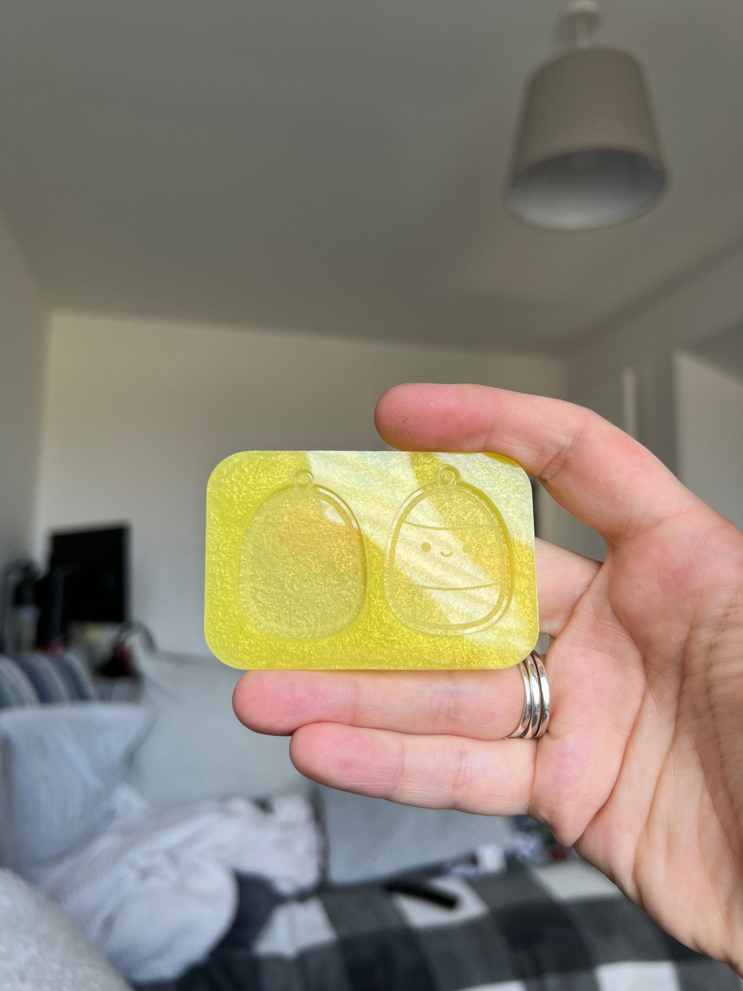 1.5 inch Candy Corn Squishies Silicone Mould