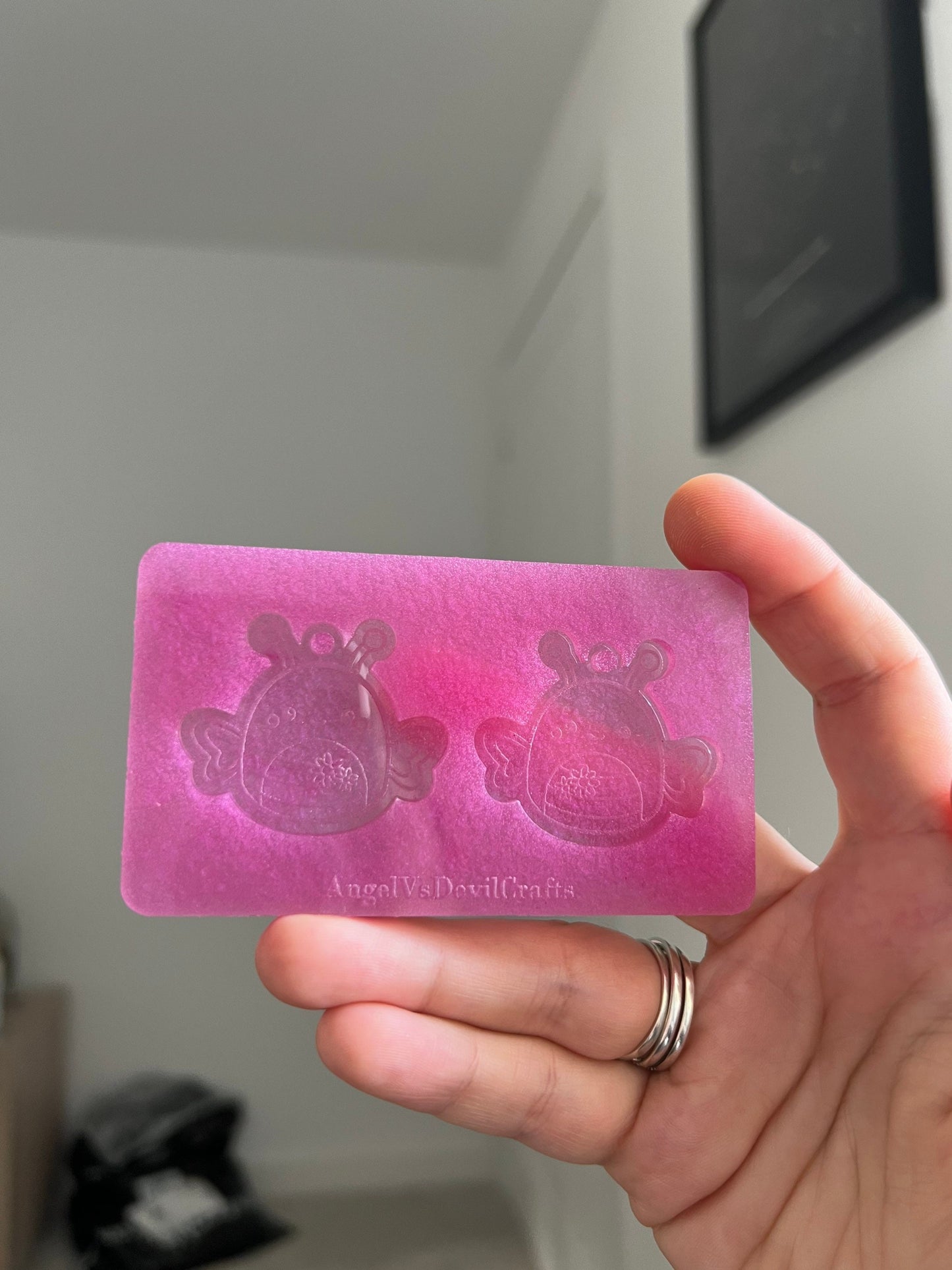 1.5 inch Butterfly Squishies Silicone Mould