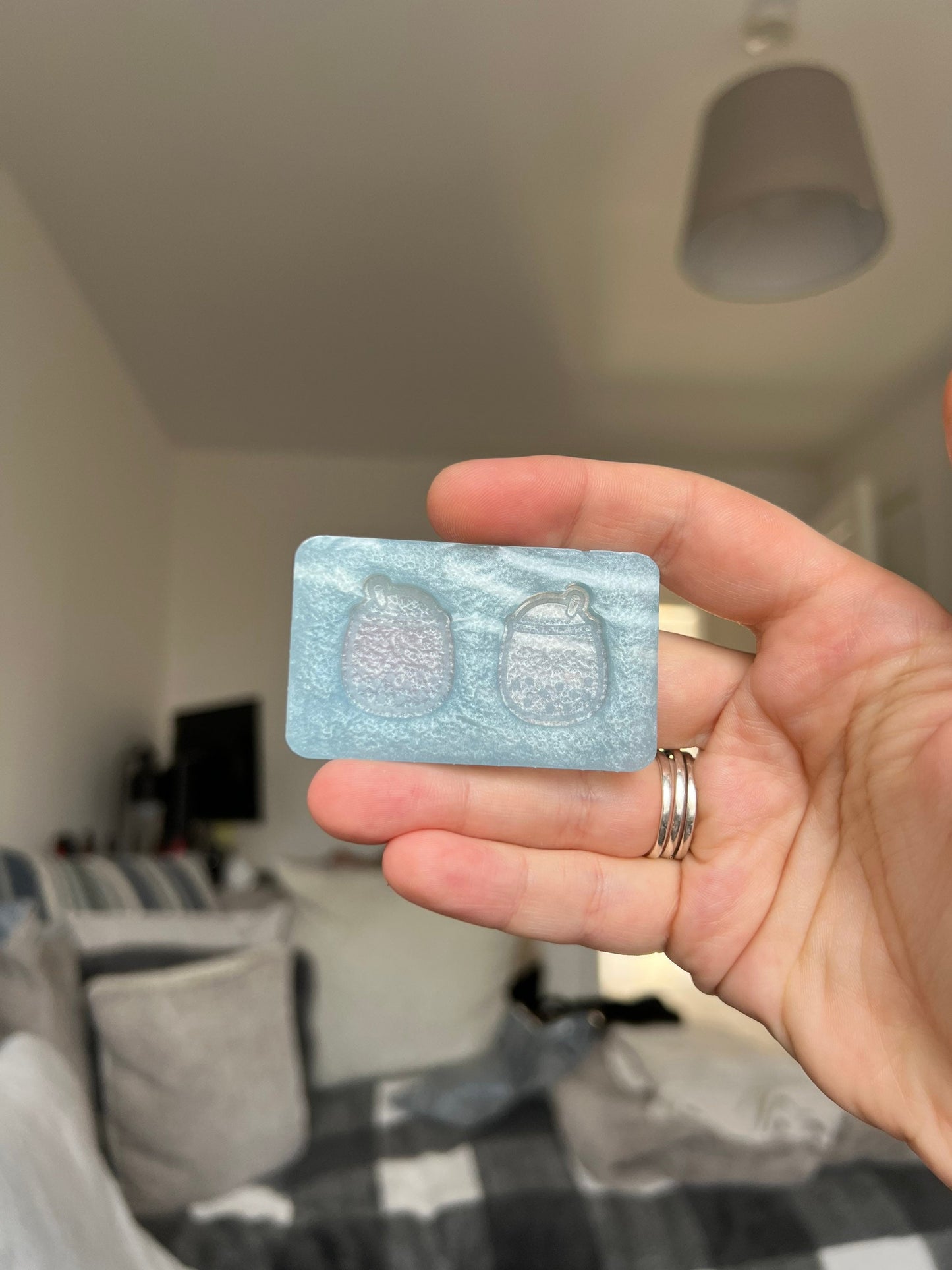 1 inch Bob Tea Squishies Silicone Mould