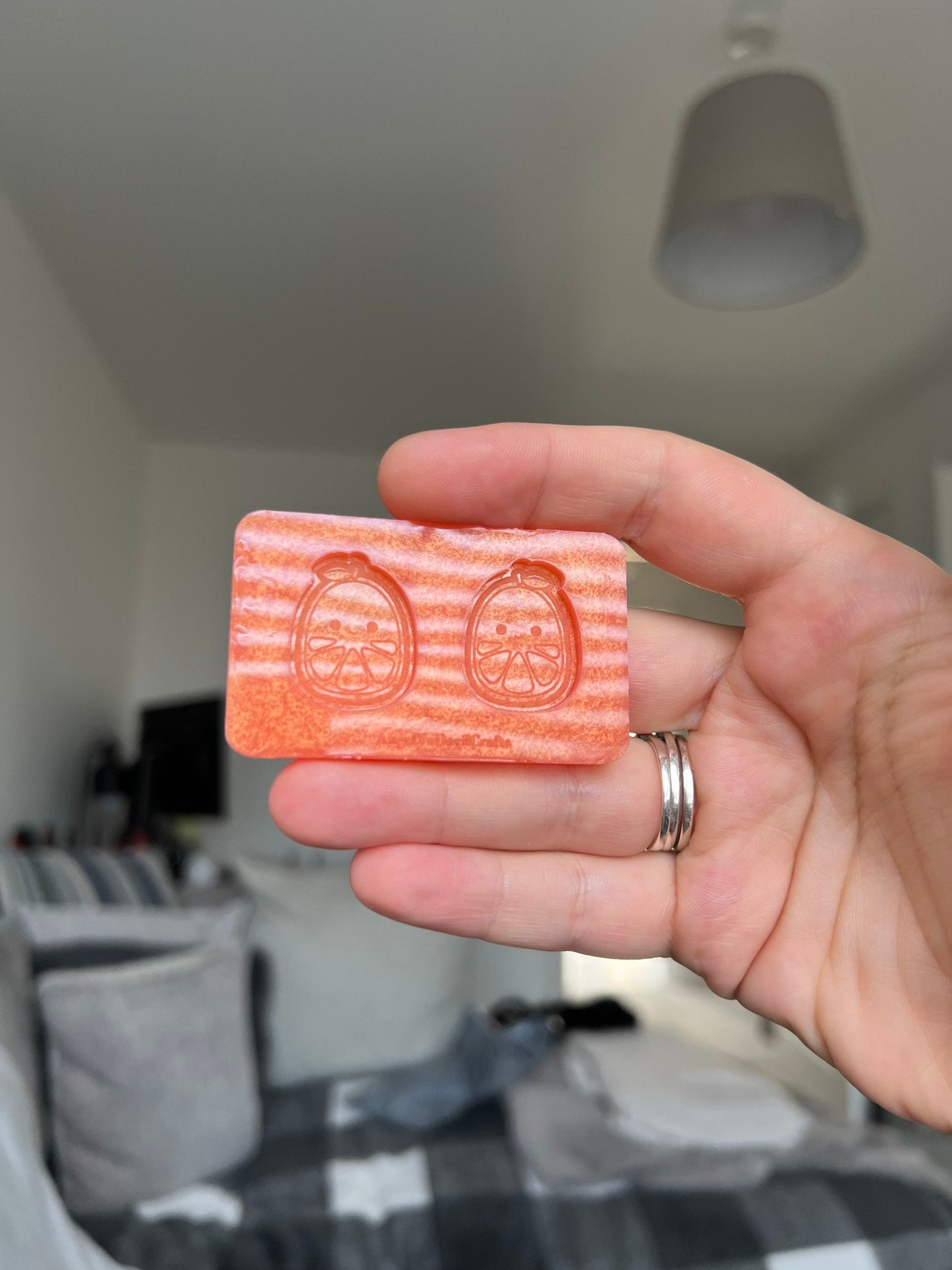 1 inch Orange Squishies Silicone Mould