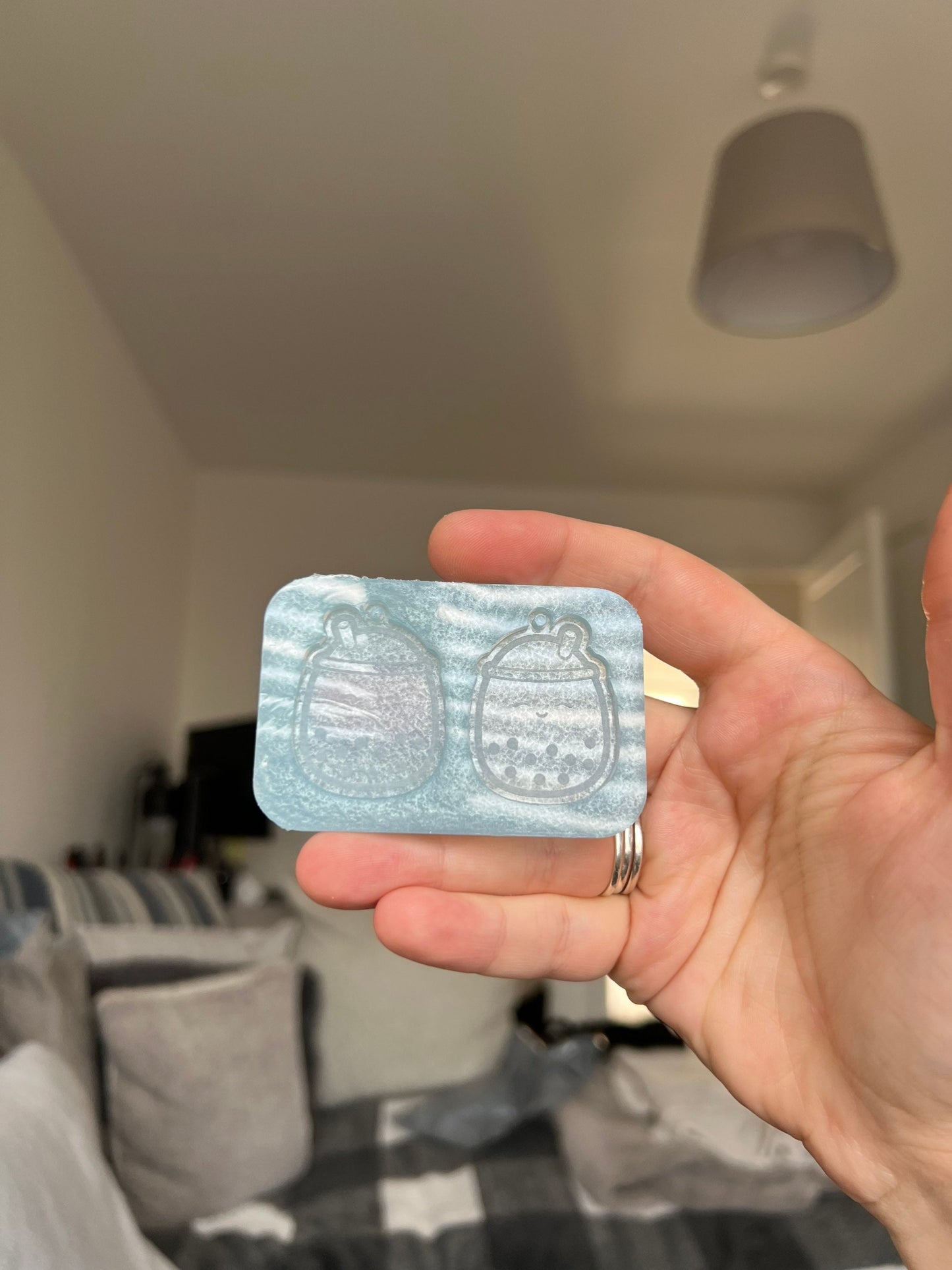 1.5 inch Bob Tea Squishies Silicone Mould