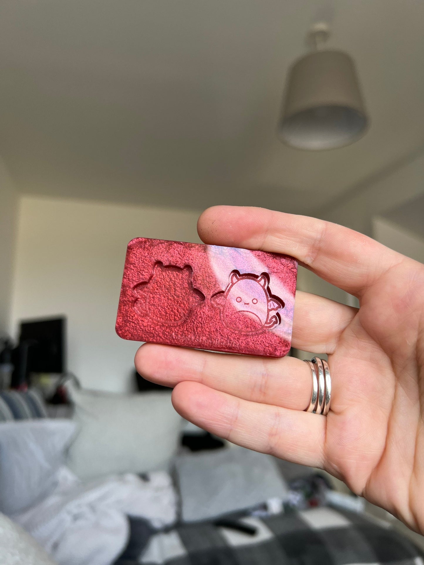 1 inch Devil Bat Squishies Silicone Mould