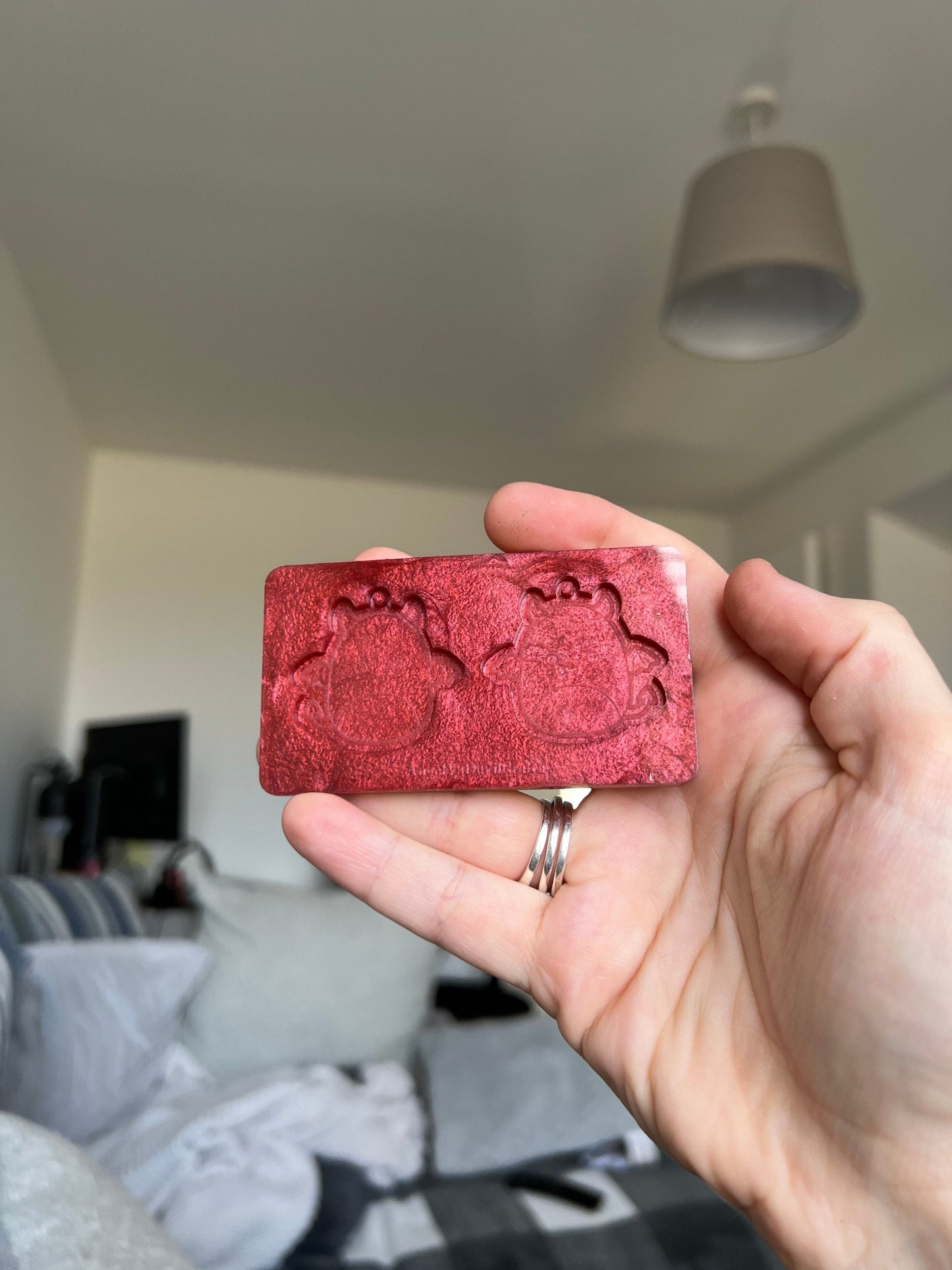 1.5 inch Devil Bat Squishies Silicone Mould