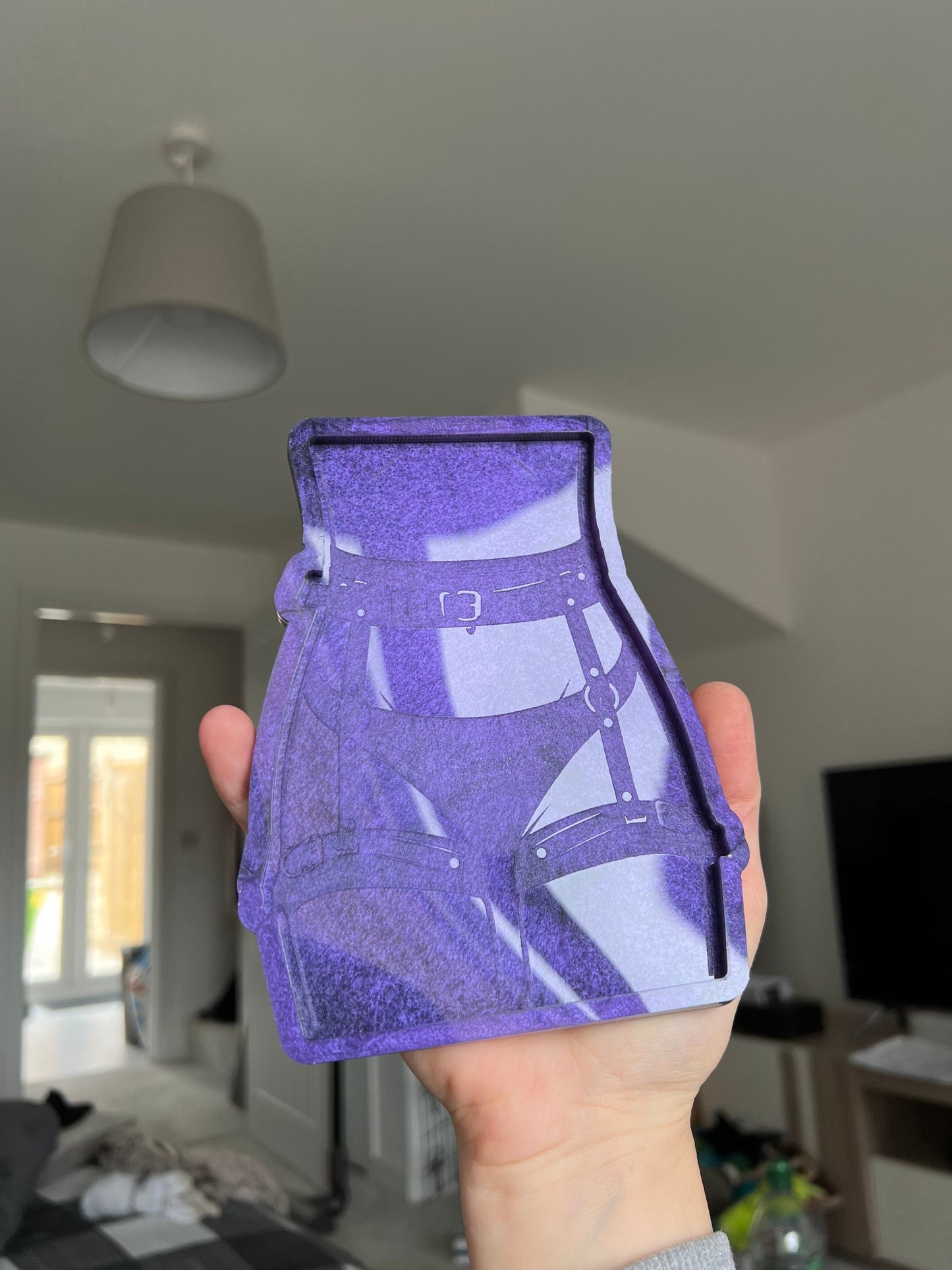 6 inch Rude Sexy Harness Silicone Mould