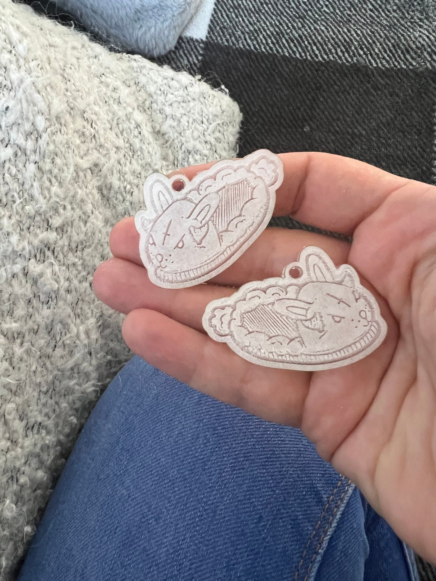 2 inch Satanic Slipper Acrylic Blanks for mould making