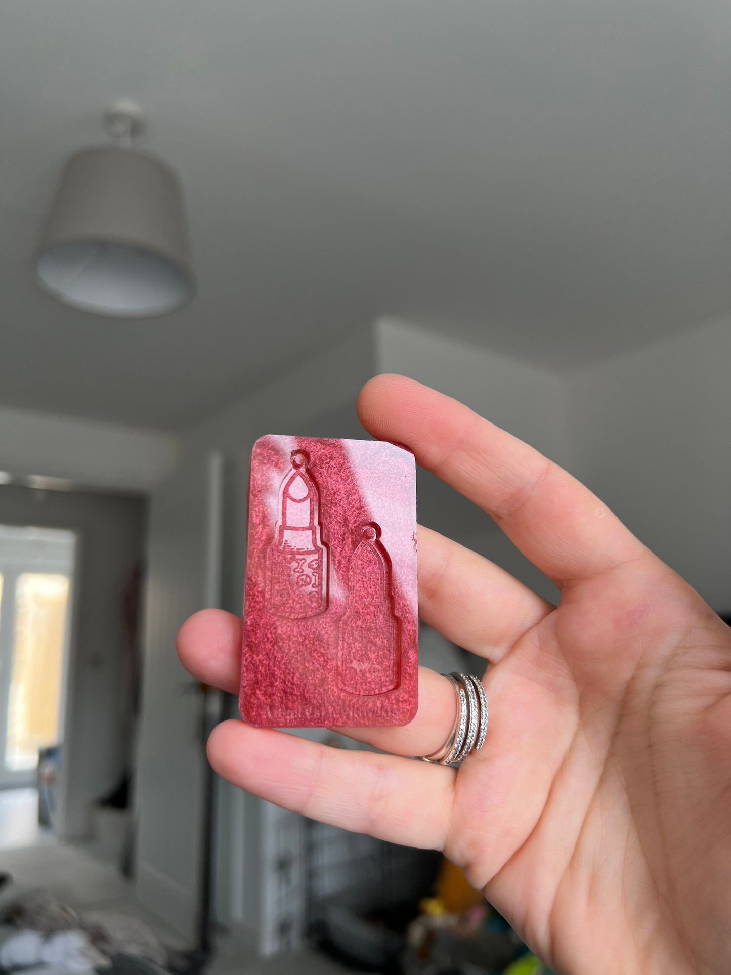 1.5 inch Gothic Lipsticks Silicone Mould