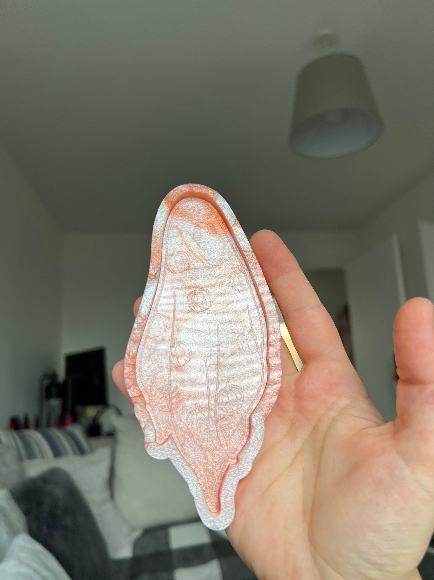 6 inch Pumpkin Ghost Silicone Mould