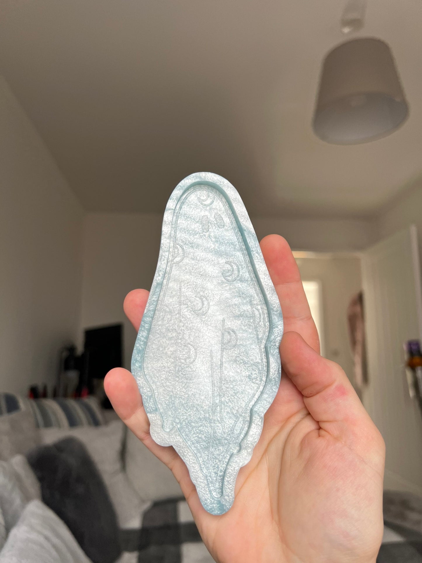 6 inch Moon Ghost Silicone Mould