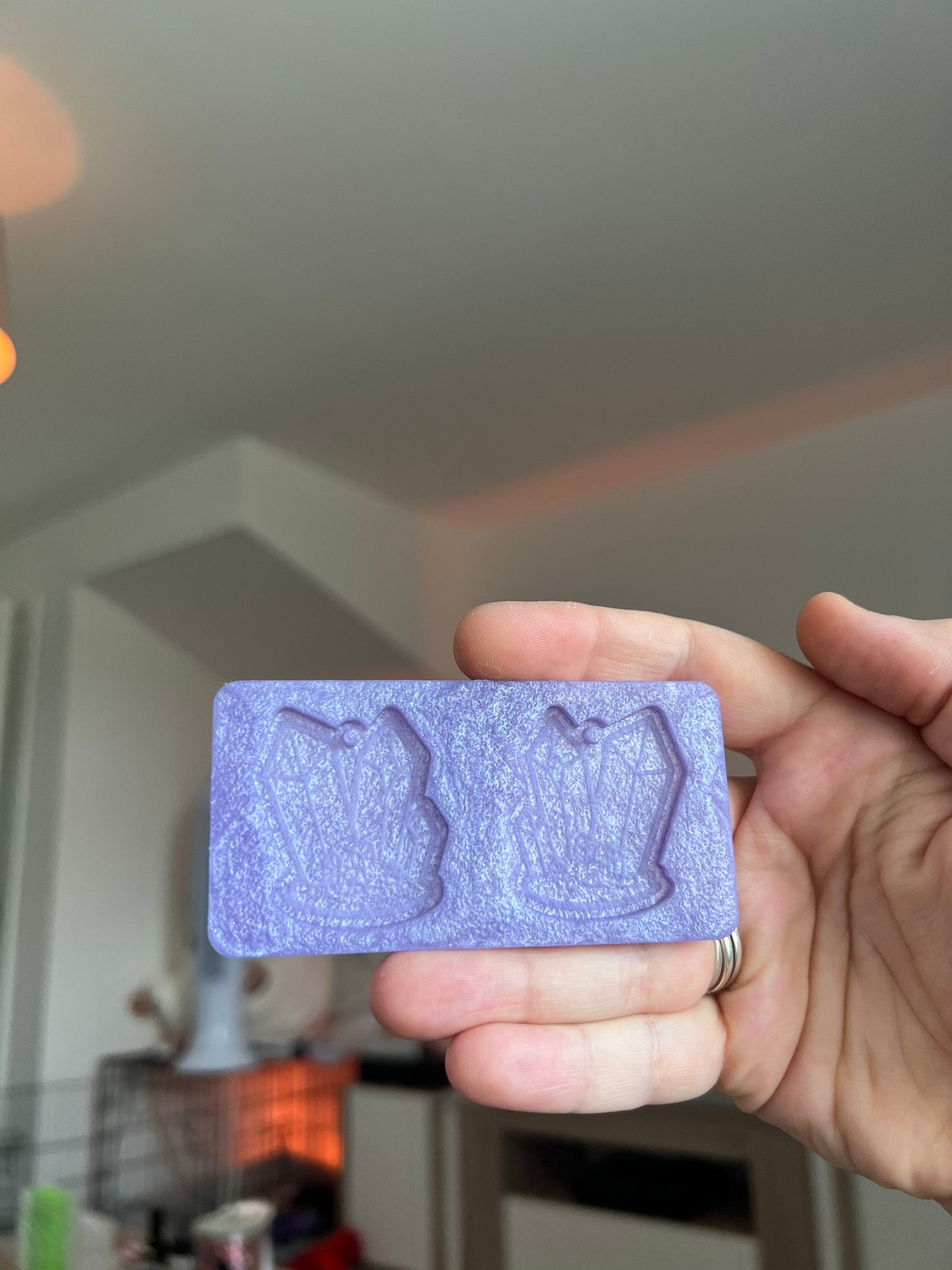 1.5 inch Crystal Clusters Silicone Mould